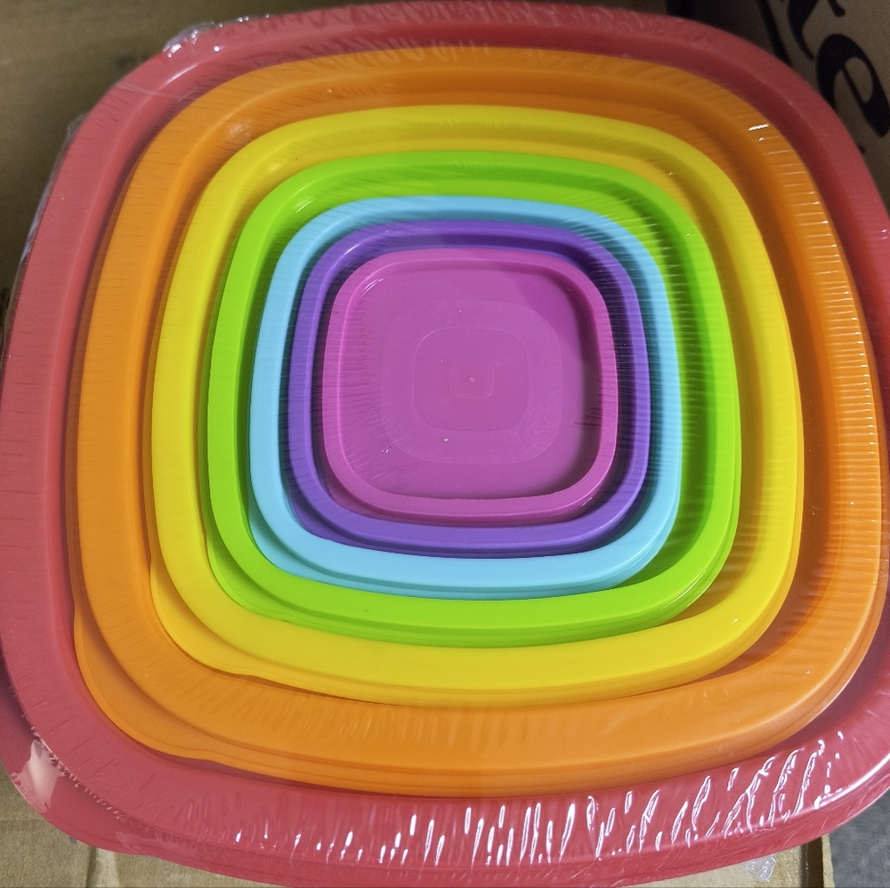 14 PC Colorful Food Storage Container Set - Picture 4 of 4